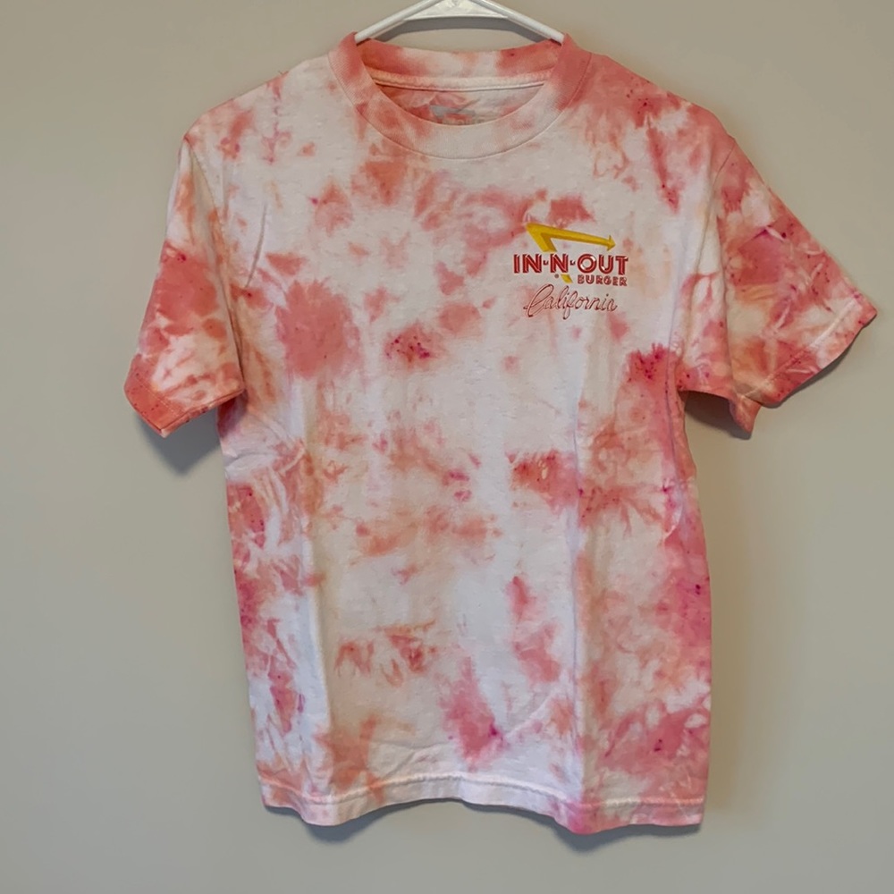 Vintage In N Out Tie Dye Shirt